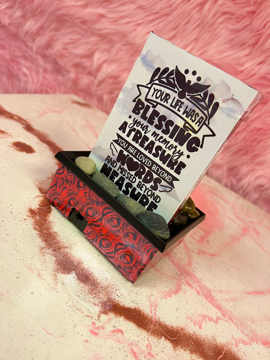 Custom Memorial Fountain