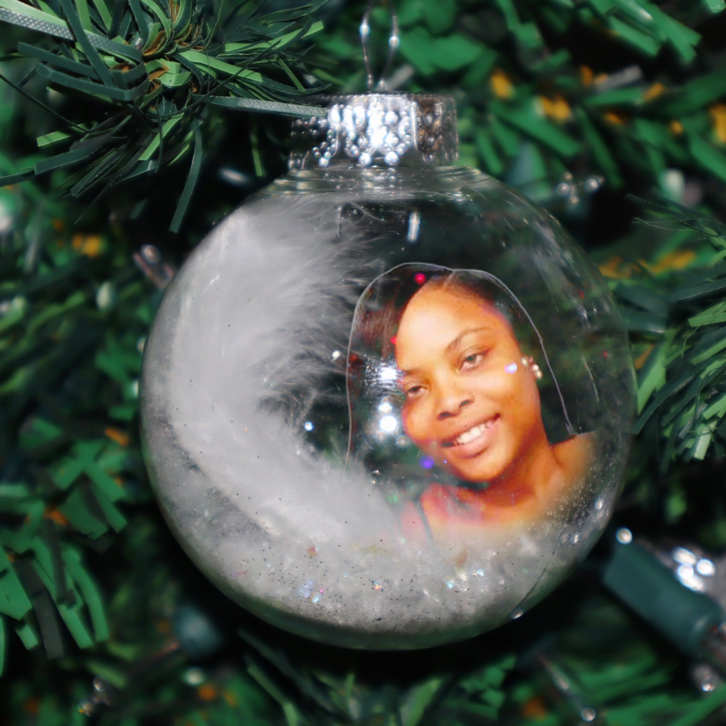 Custom Floating Memorial Ornament